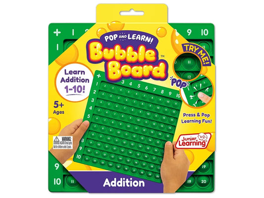 Addition Pop and Learn™ Bubble Board - US 1562