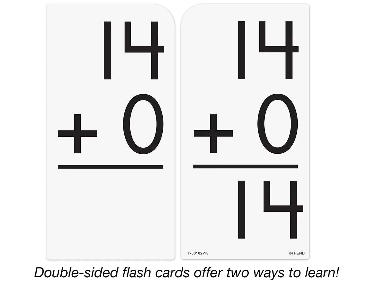 Addition 13-18 Flash Cards - US 1672