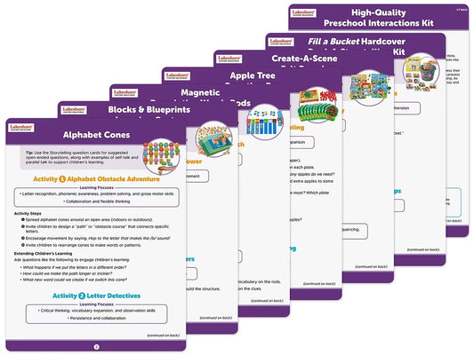 High-Quality Preschool Interactions Kit - US 9127