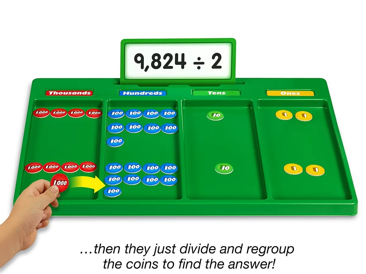 Hands-On Division Regrouping Kit - US 3051