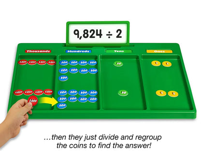 Hands-On Division Regrouping Kit - US 3051