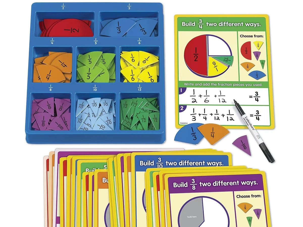 Building Fractions Activity Center - US 8698