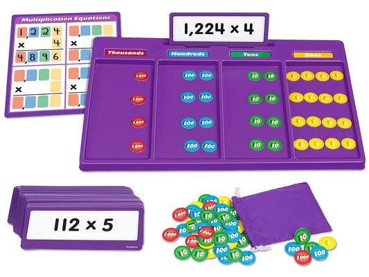 Hands-On Multiplication Regrouping Kit - US 6179