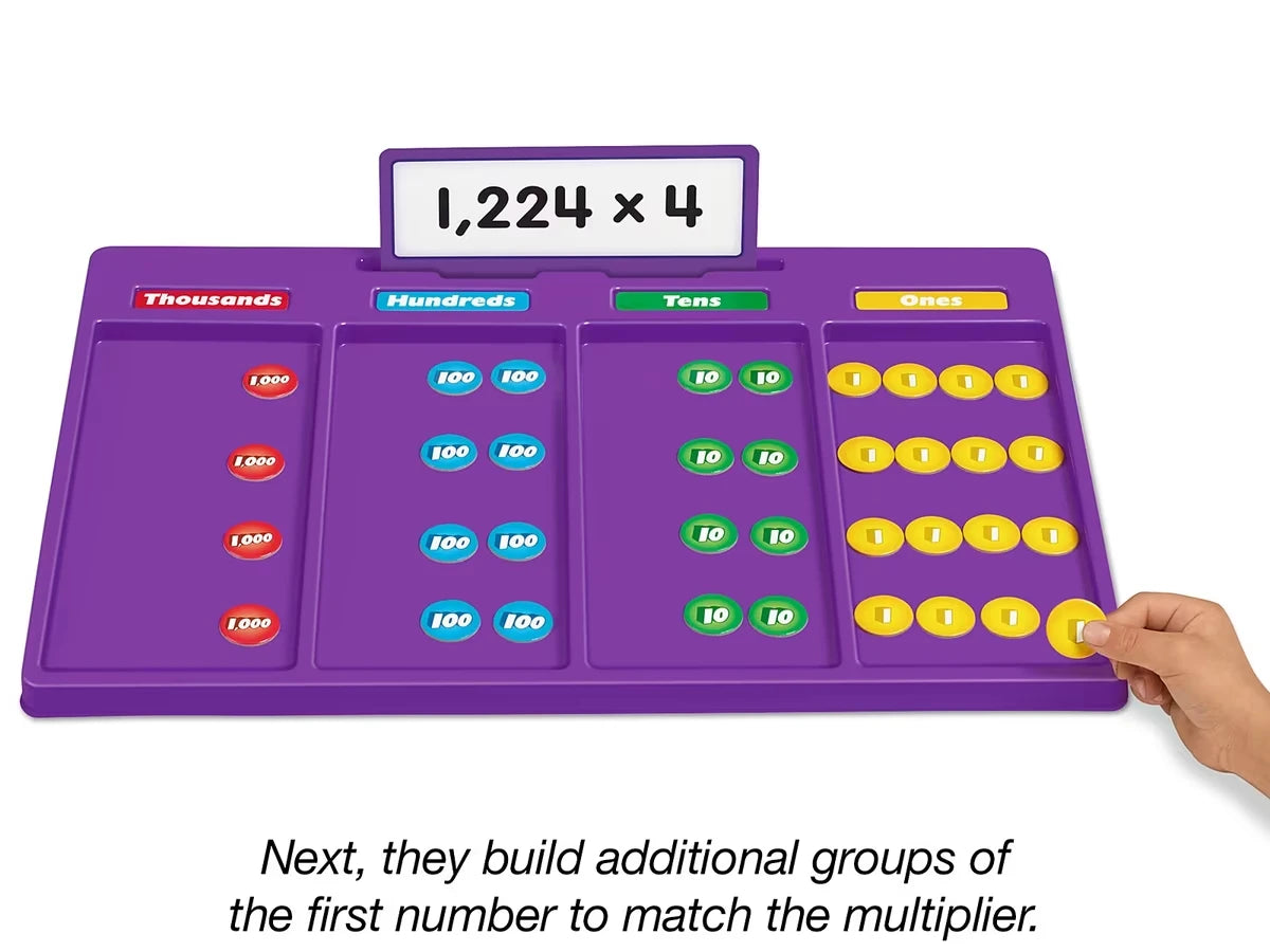 Hands-On Multiplication Regrouping Kit - US 6179