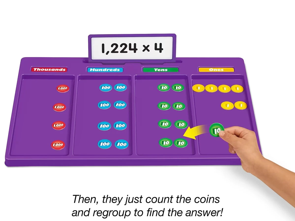 Hands-On Multiplication Regrouping Kit - US 6179