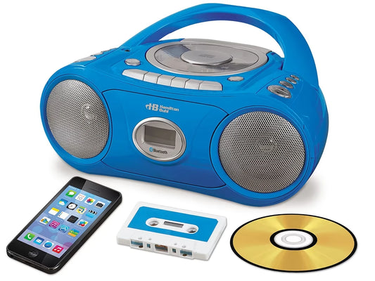 CD & Cassette Player with BLUETOOTH® - US 6703