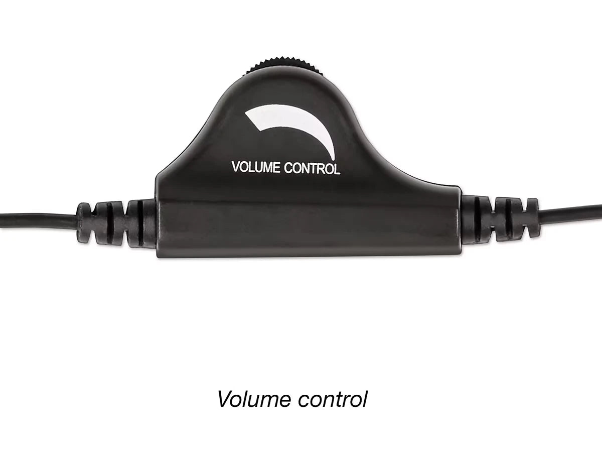 Multipurpose Headphones with Volume Control - US 8774