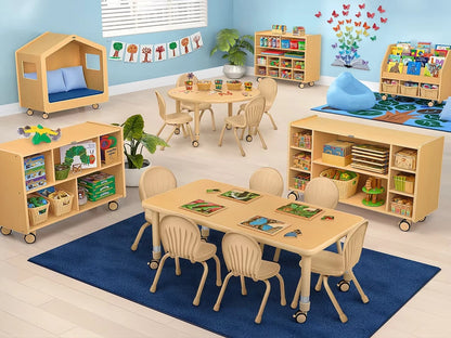 Flex-Space Jr.® Mobile Preschool Storage Unit - US 6967