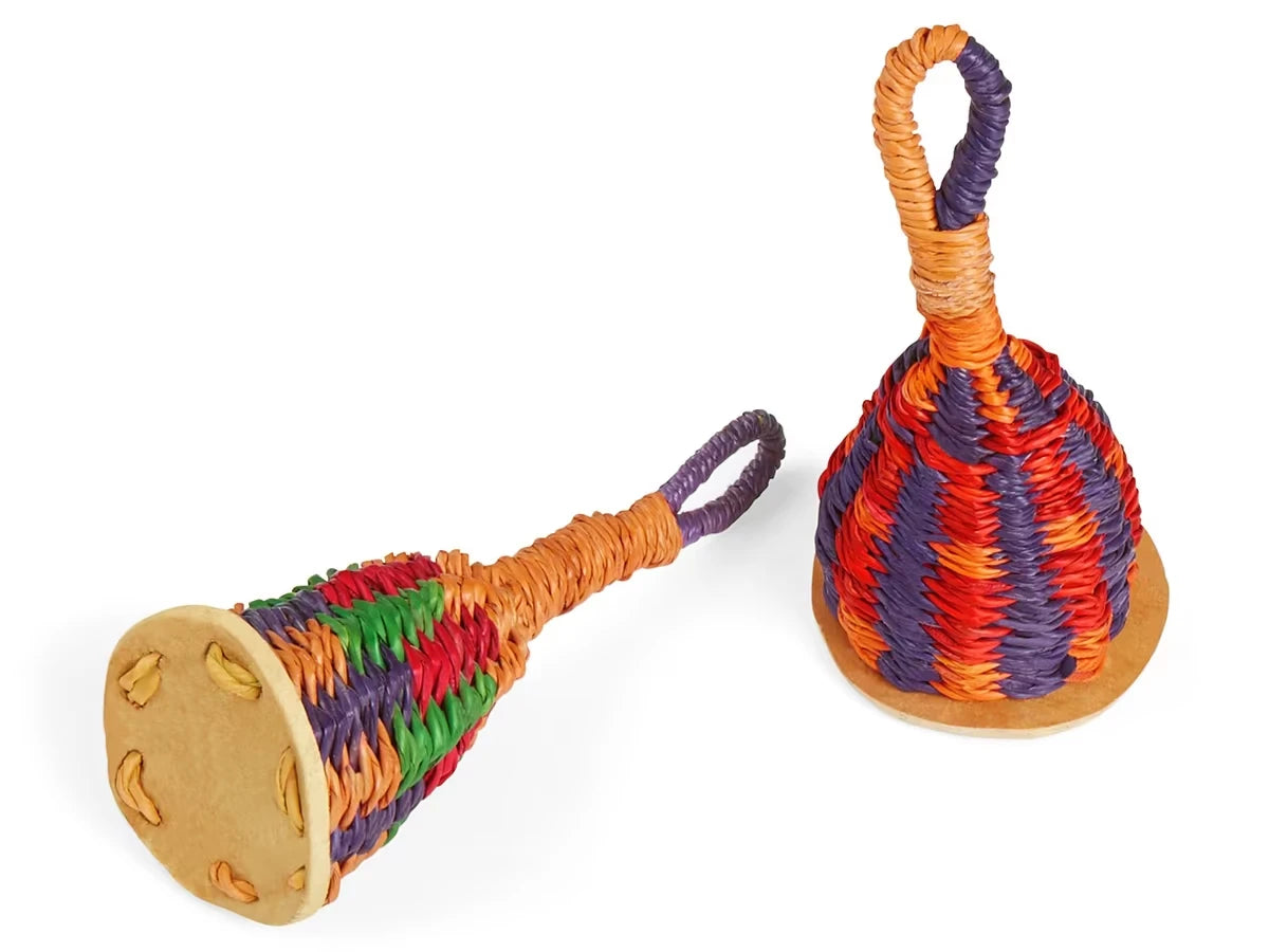 Ghanaian Woven Rattles - Set of 2 - US 4595