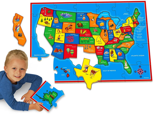 Map of the U.S.A. Floor Puzzle - US 9332