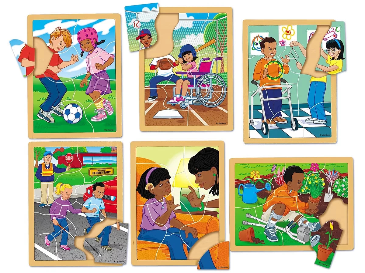 Differing Abilities Puzzle Set - US 1918