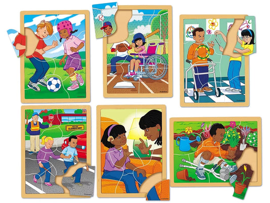 Differing Abilities Puzzle Set - US 1918