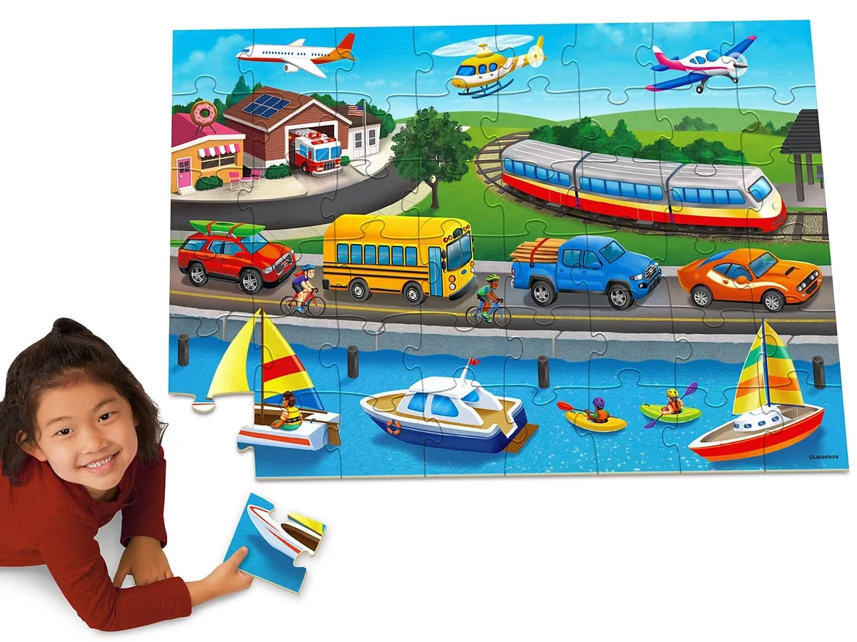 Transportation Floor Puzzle - US 5712