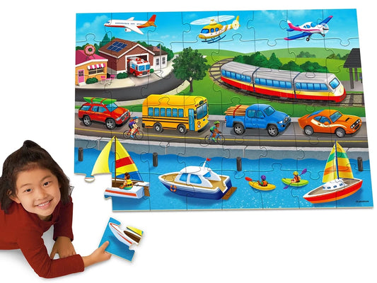 Transportation Floor Puzzle - US 5712