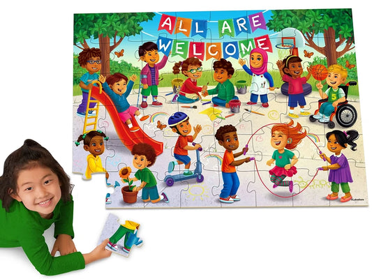 Celebrating Diversity Floor Puzzle - US 6472