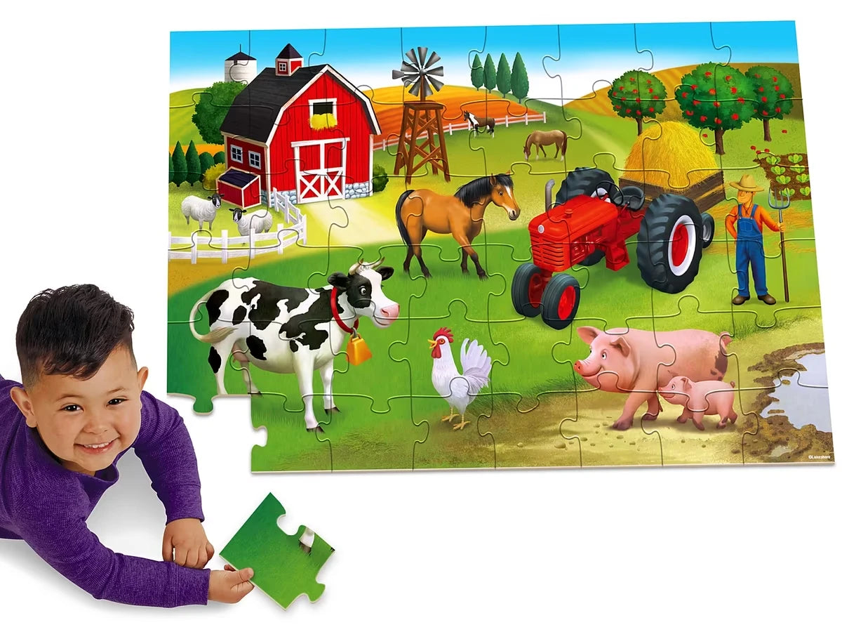 On the Farm Floor Puzzle - US 1605