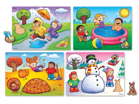 Seasons and Weather Puzzle Set - US 1836