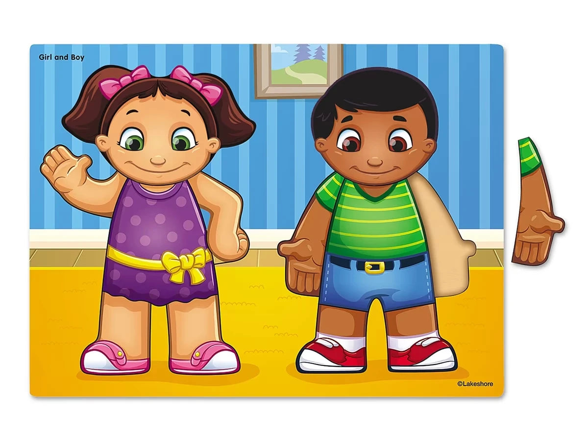 Boy and Girl Puzzle - US 9812