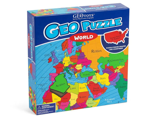World GeoPuzzle - US 1940