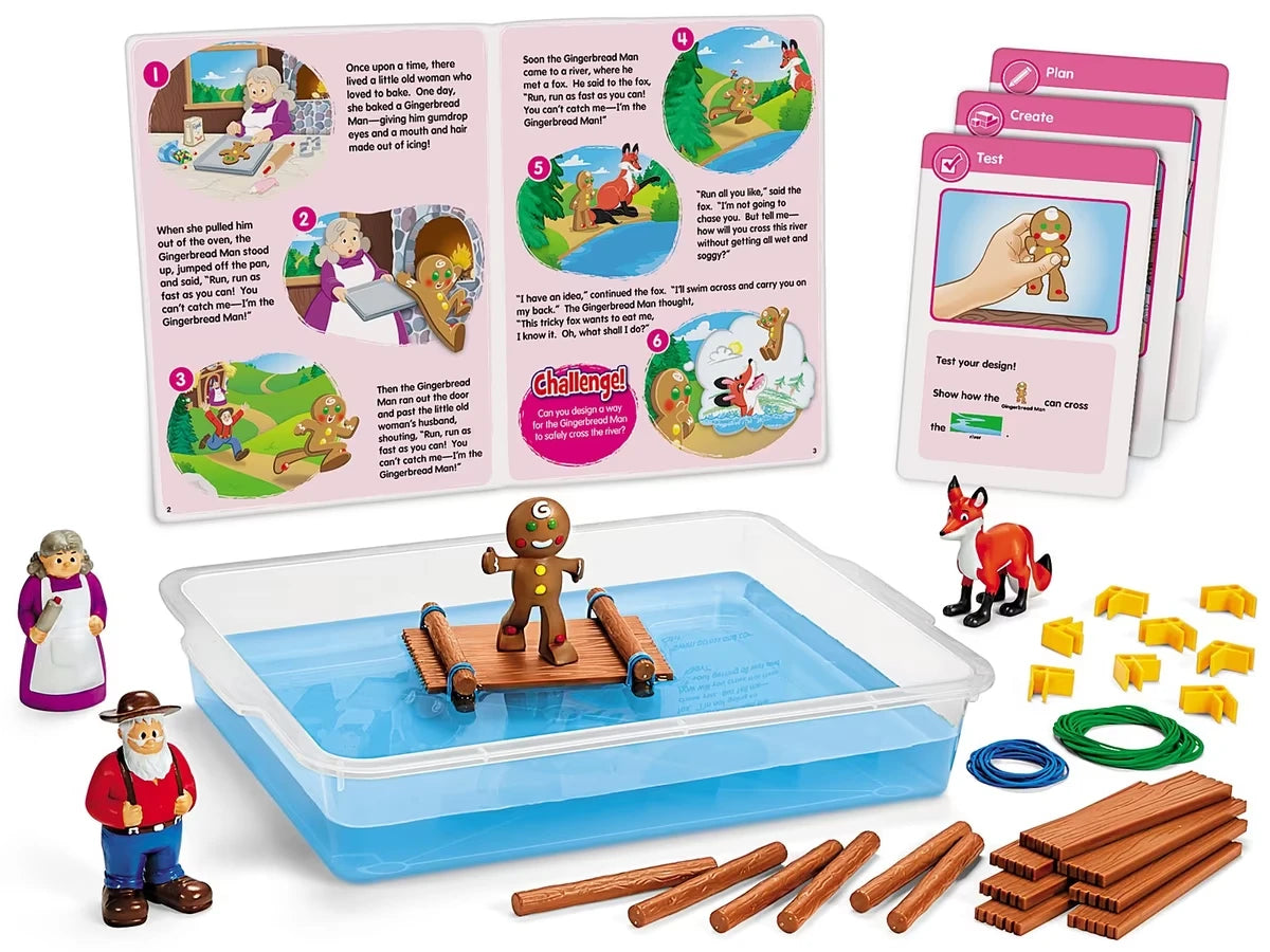 Gingerbread Man Problem Solving STEM Kit - US 9473