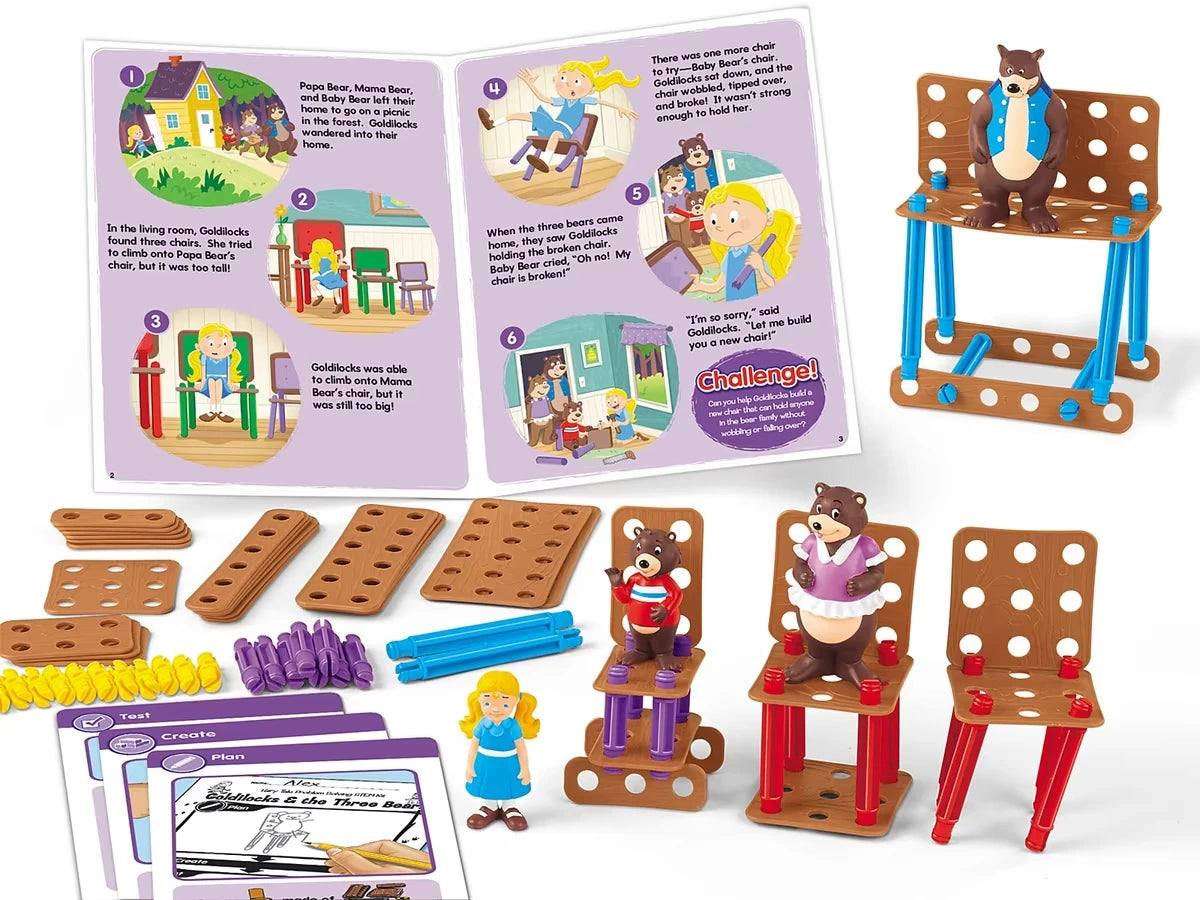 Goldilocks & the Three Bears Problem Solving STEM Kit - US 7765