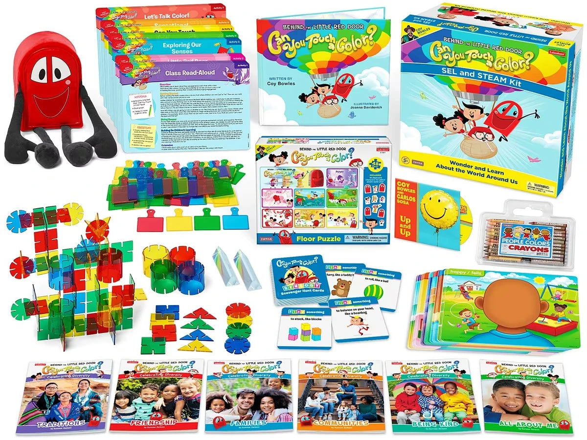 Behind the Little Red Door: Can You Touch a Color? SEL and STEAM Kit - US 5193