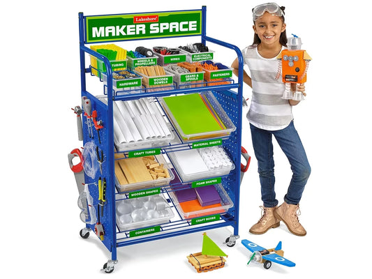 Maker Space Mobile Project Cart - Fully Loaded - US 3083