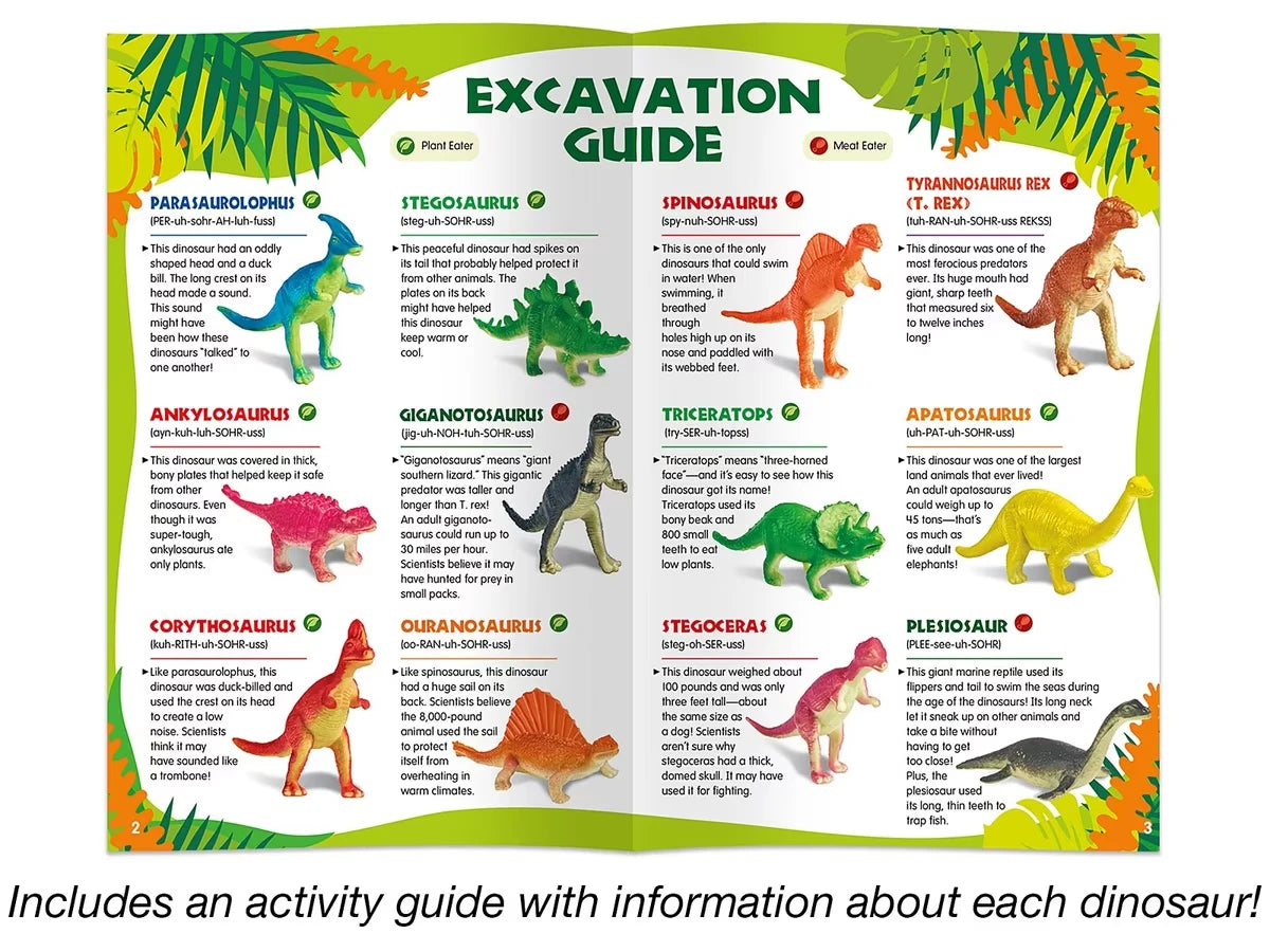 Dig & Discover Dinosaur Eggs - US 9581