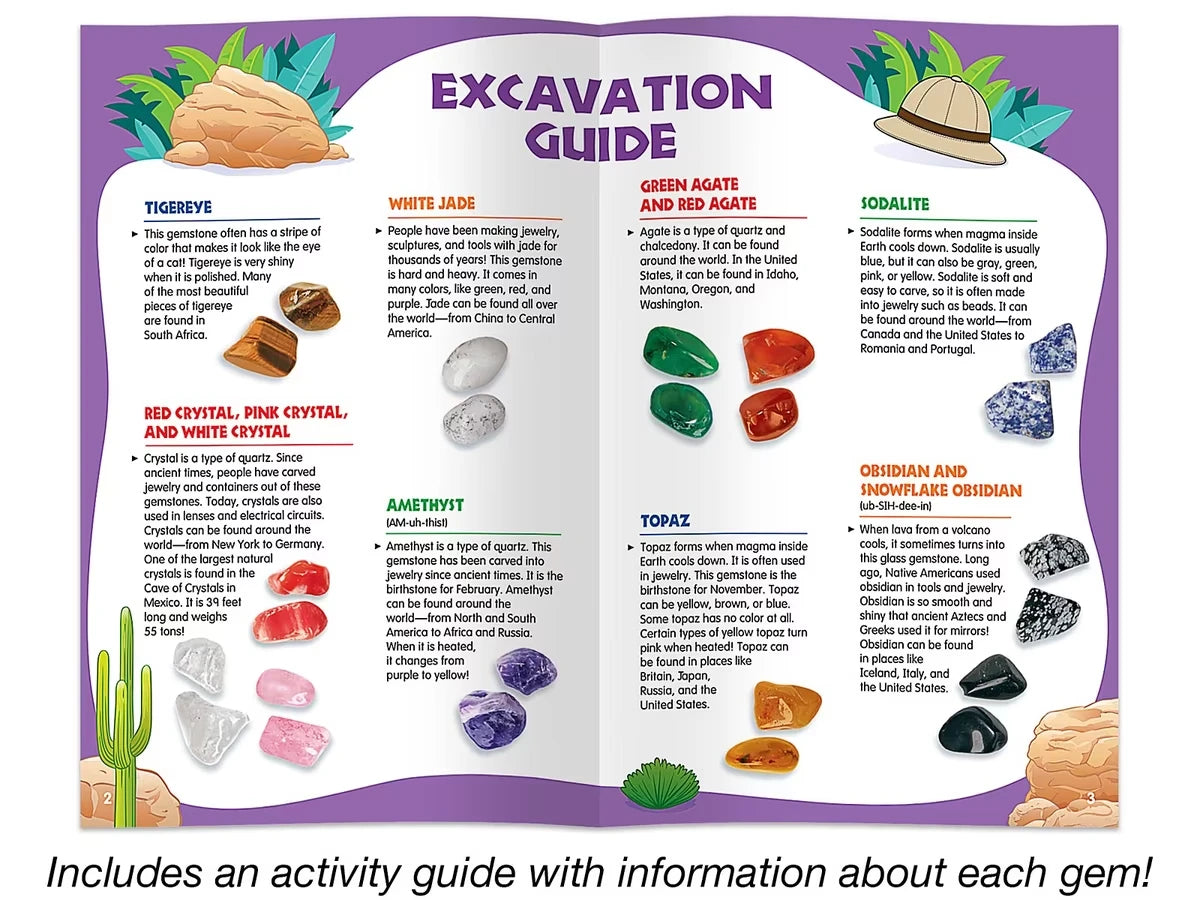 Dig & Discover Gemstones - US 7424