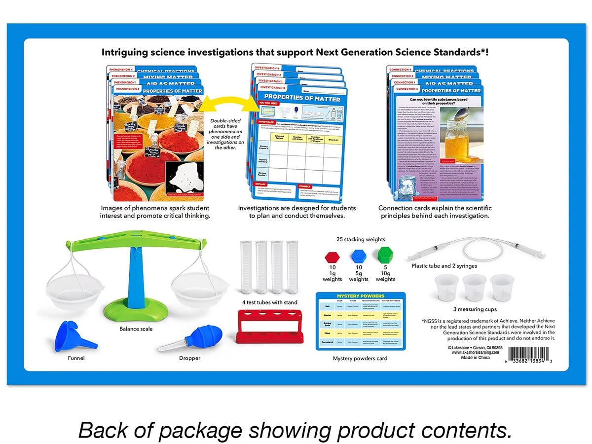 Meet the Standards Properties of Matter Kit - Gr. 5 - US 4010