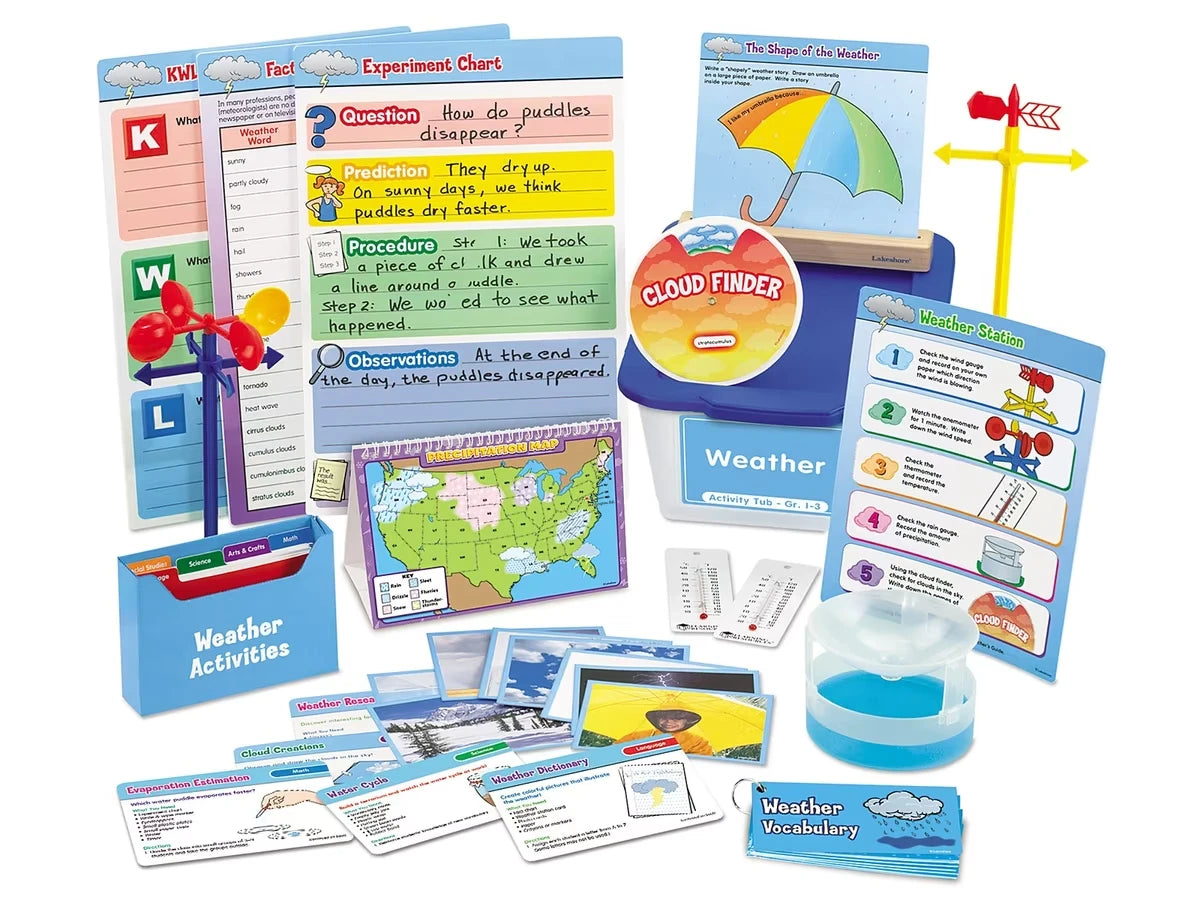 Weather Activity Tub - Gr. 1-3 - US 5125
