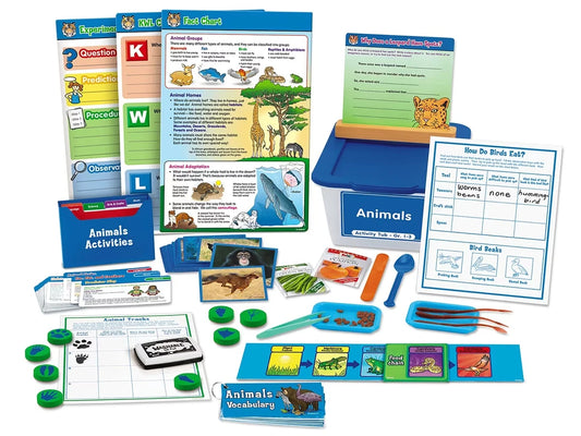 Animals Activity Tub - Gr. 1-3 - US 8072