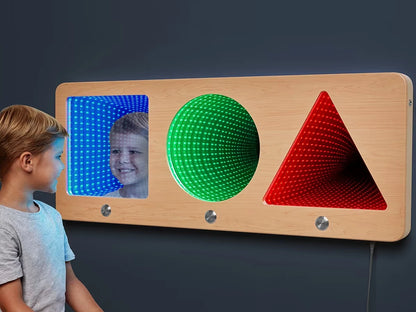 Color-Changing Infinity Mirror - US 4107