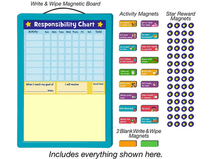 Good for Me! Magnetic Responsibility Chart - US 2510