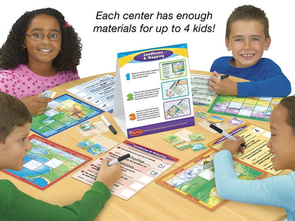 Social Studies Instant Learning Centers - Complete Set - US 4340