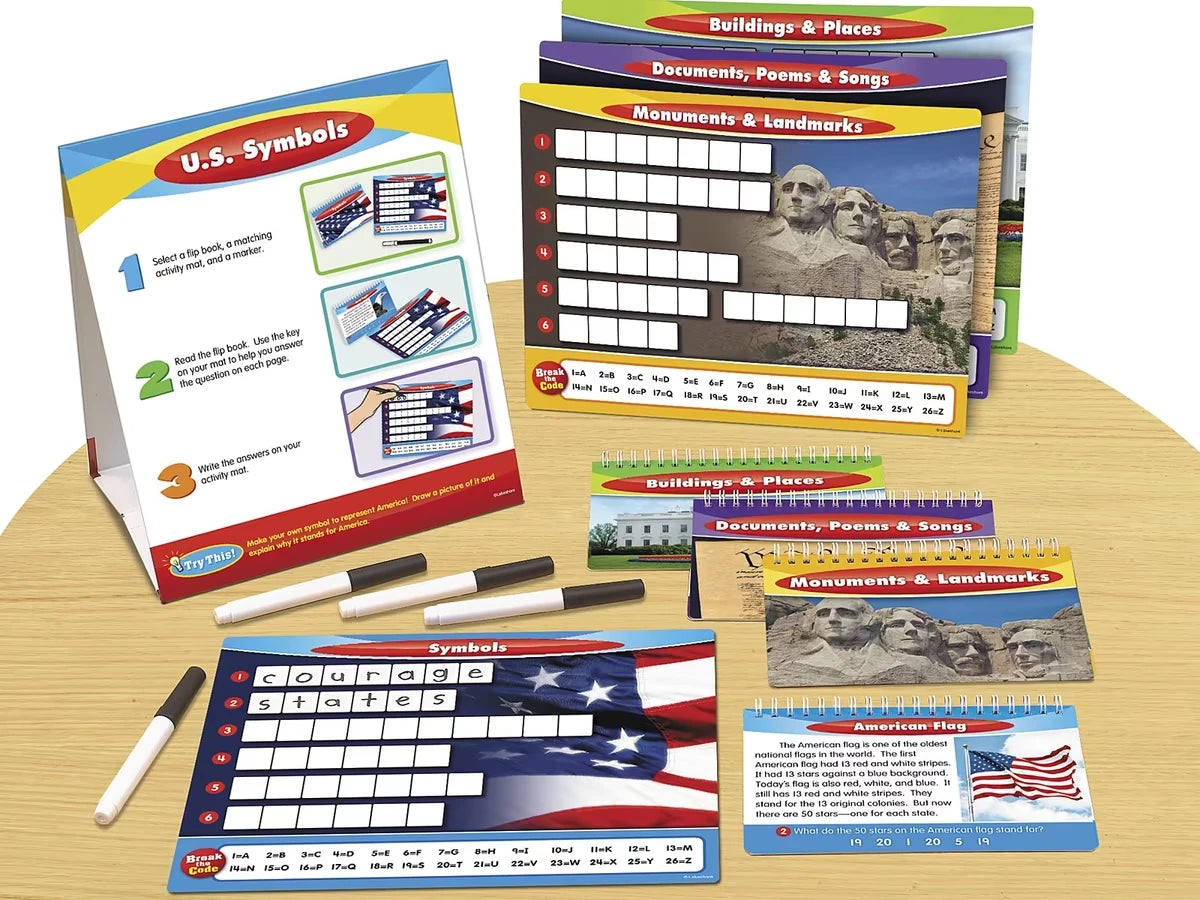 U.S. Symbols Instant Learning Center - US 5896