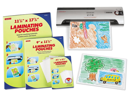 Classroom Laminating Pouches - Set of 100 - US 8628