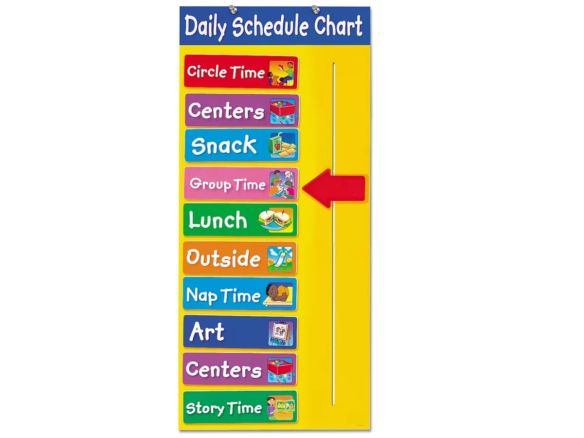 What Will We Do Today? Schedule Chart - US 8244