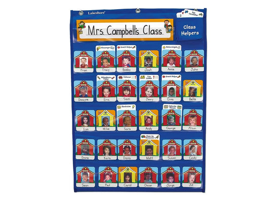 Daily Attendance & Classroom Helpers Chart - US 8218