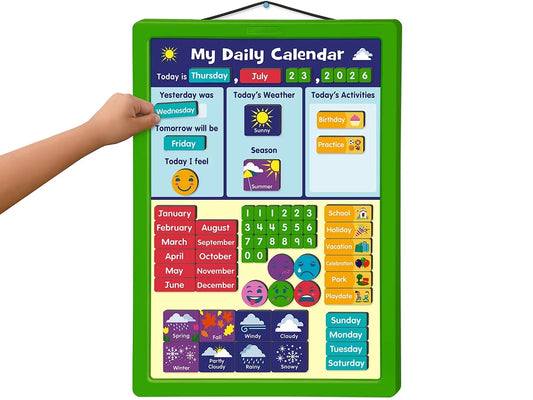 All About Today! Magnetic Calendar - US 5473