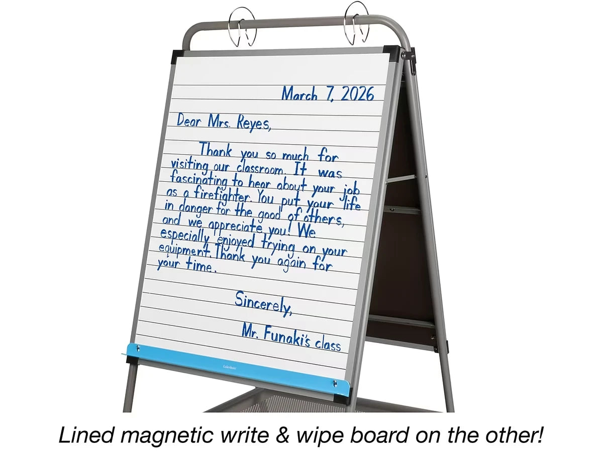 Flex-Space Double-Sided Mobile Teaching Easel - US 1252