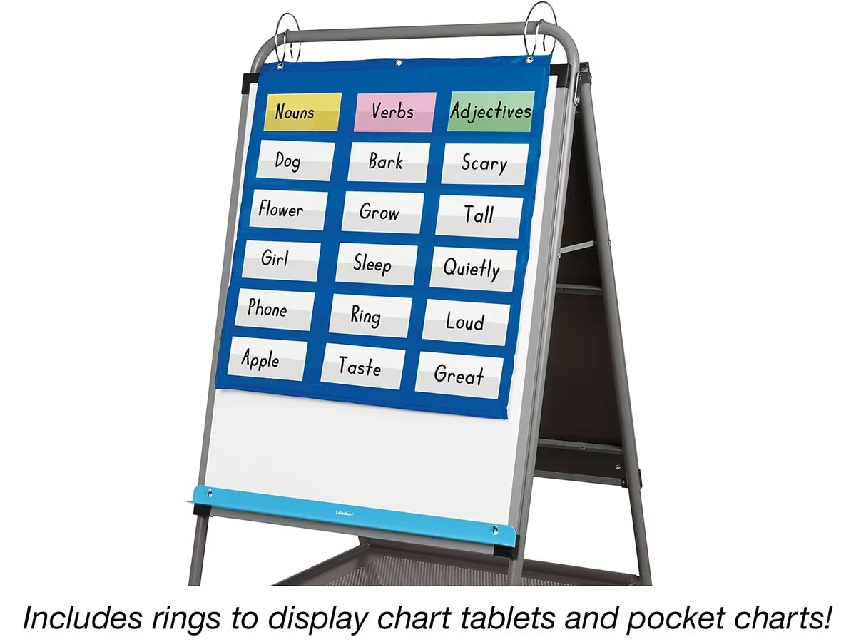 Flex-Space Double-Sided Mobile Teaching Easel - US 1252