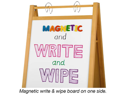 Hardwood Mobile Teaching Easel - US 2471