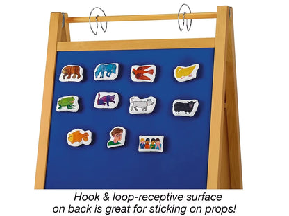 Hardwood Mobile Teaching Easel - US 2471