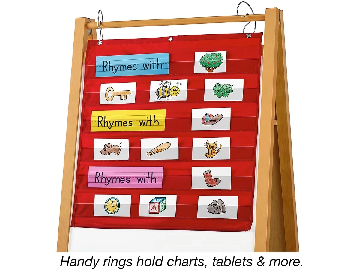 Hardwood Mobile Teaching Easel - US 2471