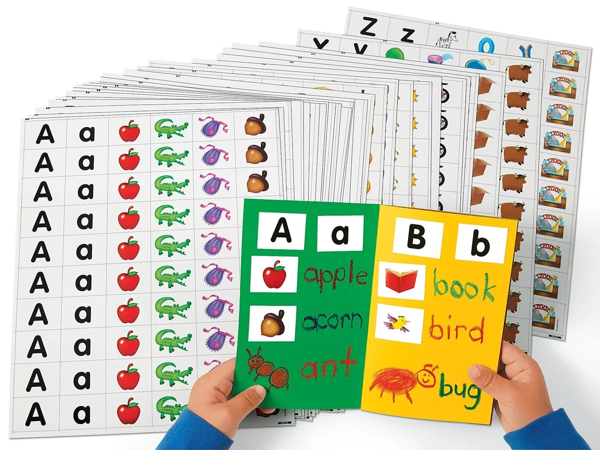 Alphabet Picture Stickers - US 4034