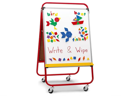 All-Purpose Teaching Easel with Locking Casters - US 7808