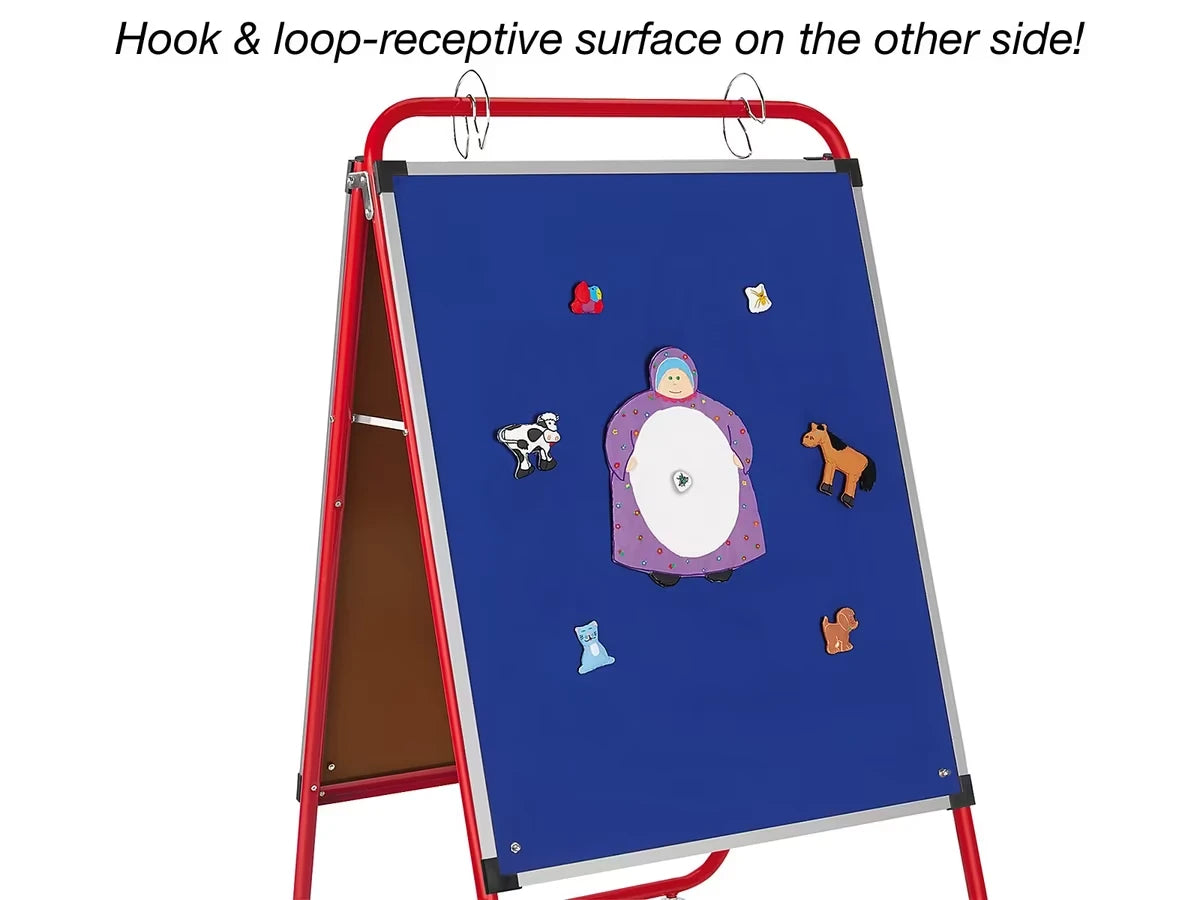 All-Purpose Teaching Easel with Locking Casters - US 7808