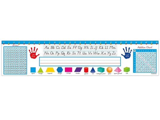 Lakeshore Modern Manuscript Reference Nameplates - Gr. 1-3 - US 9117