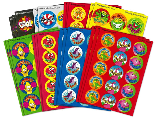 Scented Motivational Stickers - Variety Packs - US 6893